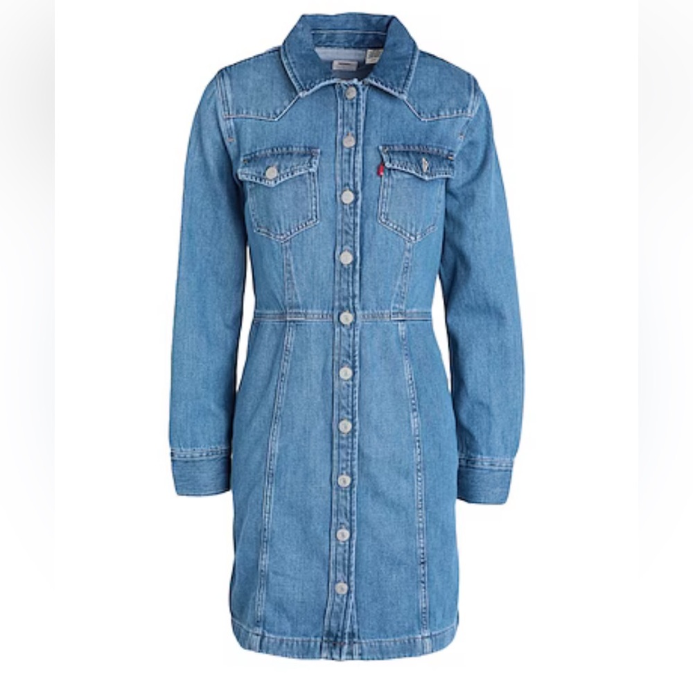 NWT Levi's Flynn Denim Dress